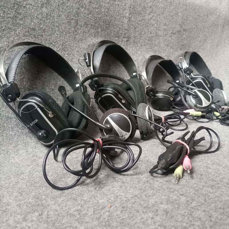 A4tech Headphones Available all models 2
