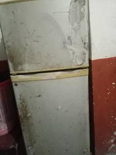 old fridge