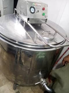 12 mnd milk masheen steel ss