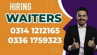 Waiters Hiring