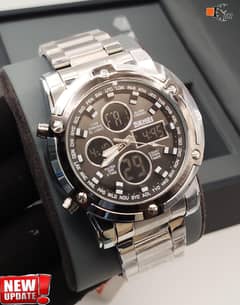 SKEMI DIGITAL ANALOGUE STAINLESS STEEL CHAIN