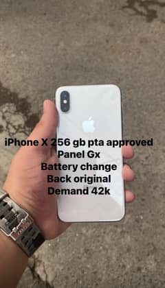iPhone X 256GB PTA Approved