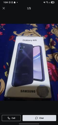 samsung galaxy a15 5g pta dual sim 256by8 gb ram with box and original