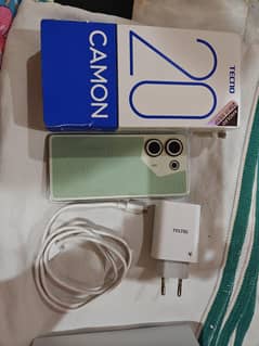 Tecno camon 20 fullbox 10/10