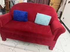 6 seater sofa with tables