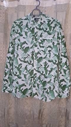 Green and white cactus- cool summer collection