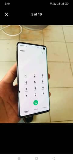 samsung s10 new  condition