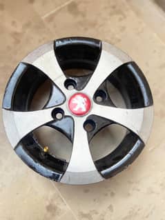 13 inches alloy rims