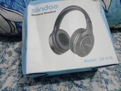 SIINDOO WIRELESS HEADSET model JH 919 New