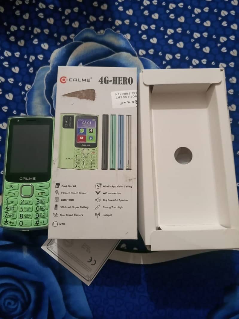 Calme (4G Hero) Only box open 2 hours use 1