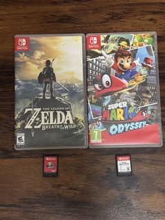 Switch games, Zelda mario