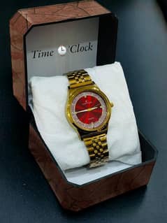 Elite class analog watch