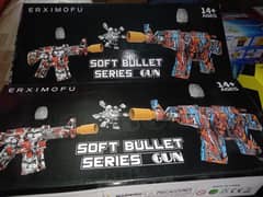 NEW AUTOMATIC SOFT BULLETS GUN