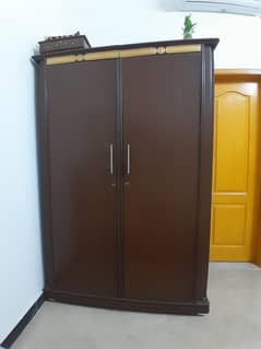 2 door sheesham wardrobe