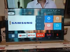 SAMSUNG (43) INCHES SMART ANDROID Led tv (Size's 32"46"55"65"75" 85")