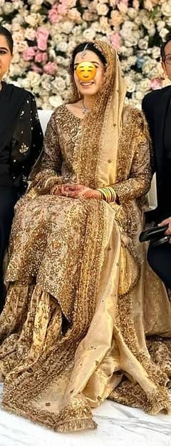Harris shakeel designer bridal dress