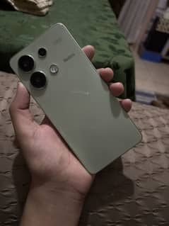 Redmi note 13 with box and different style covers