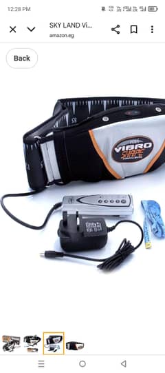 Vibro Shape Sliming Belt - Fat Burning Waist Belt For Weight Loss.