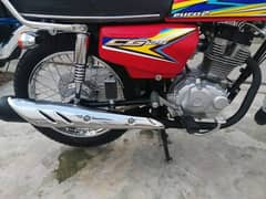 Honda CG 125 model 2019 for urgent sale