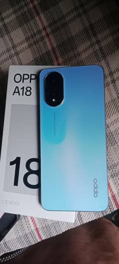 oppo a18 full box 9/10 condition