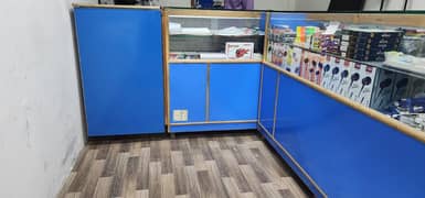2 counters for sale 6ft and 3ft with dual shelves