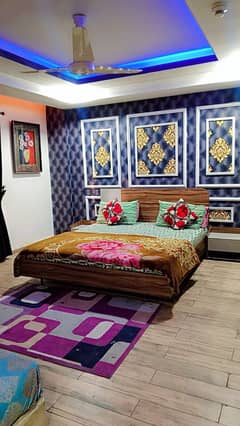 Short time 1bed ROM full furnished apartments safe and scour 100%coupe allow