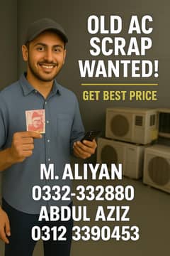 Purchase All kind Scrap Ac