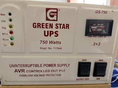 green star ups 750 watts