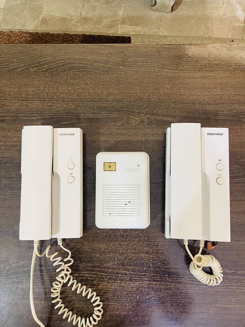 Double line intercom commax 1