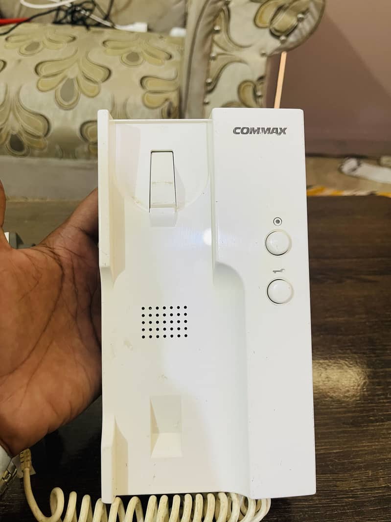 Double line intercom commax 6