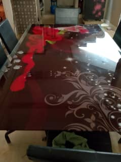 Dining table 6 chair
