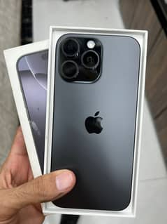 Apple iPhone 16 PRO MAX (256 GB) BLACK PTA Approved 10/9 CONDITION