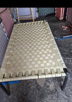 Charpai and bamboo work