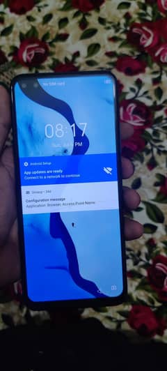 Infinix note 8 6)128 box charger PTA approved