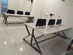 Workstation Computer Table Office Furniture Office Table and Chairs