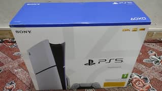 Ps5 Slim 1Tb Disk Edition 2 Controller With Complete Box