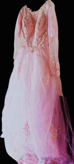 Barbie Style Fancy Pink Frock for Young Girls – Brand New