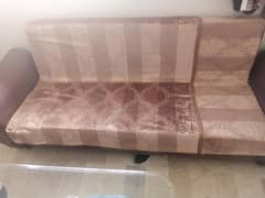 sofa bed new condition with free 1 cover
