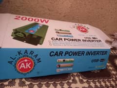 car inverter 2000wattjust box open kiya h chak karna k Liya