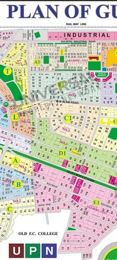 8 KANAL COMMERCIAL PLOT FOR SALE AT THE HEART OF MAIN BOULEVARD GULBURG LAHORE
