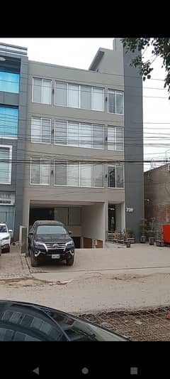 1 KANAL LIFETIME COMMERCIAL PAID BUILDING FOR SALE IN JOHAR TOWN LAHORE ( RENTAL INCOME WORTH 17 LAC PER MONTH)