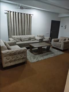 3 Bed Sam View Fully Furnished Luxury Apartment. Available For Sale in Pine Heights D-17 Islamabad.