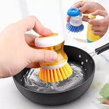 Kitchen Wash Tool Pot Scrub Brush and Fan Faucet Tap Shower Rotatable