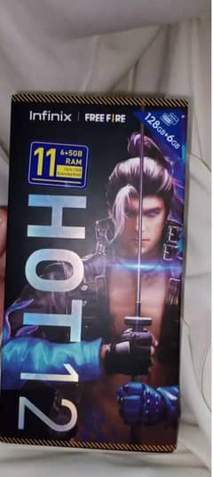 Infinix HOT 12 6+6 RAM 128 gb rom