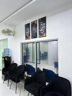5 Marla Furnished Office Available For Rent In sector C Bahria Town Lahore