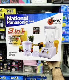 Premium Quality 3 in 1 Juicer Blender & Grinder  Rs @3000
