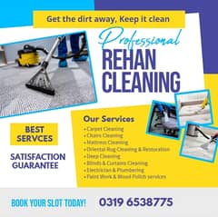 House cleaning/Sofa & carpet cleaning/Deep cleaning/wood polish/paint
