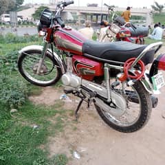 Honda Cg 125 bike for sale