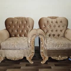 Fiber sofa 7 sitter sofa with table sale