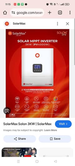 brand new solar only 7 days used. . . 3000 kw and 4000 pv . . .